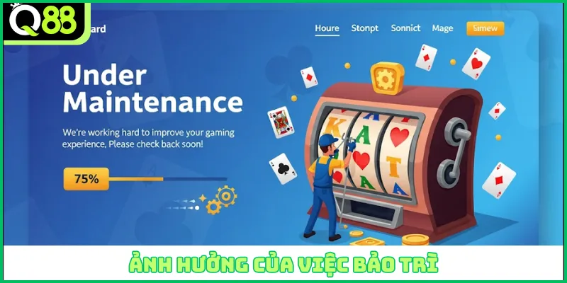Ảnh hưởng của việc bảo trì