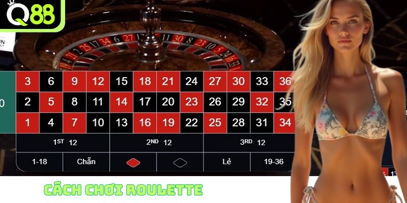 Cách chơi Roulette