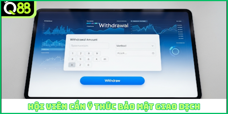 Hội viên cần ý thức bảo mật giao dịch