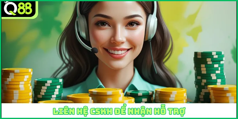 Liên hệ CSKH để nhận hỗ trợ