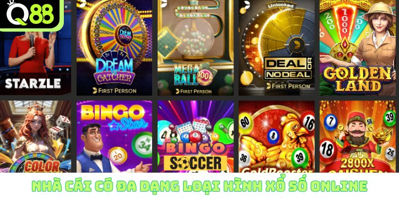 Nhà cái có đa dạng loại hình online