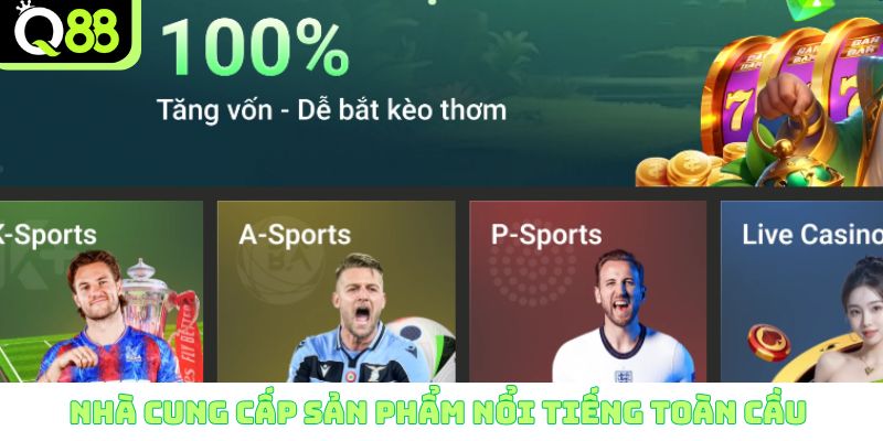 Nhà cung cấp sản phẩm nổi tiếng toàn cầu