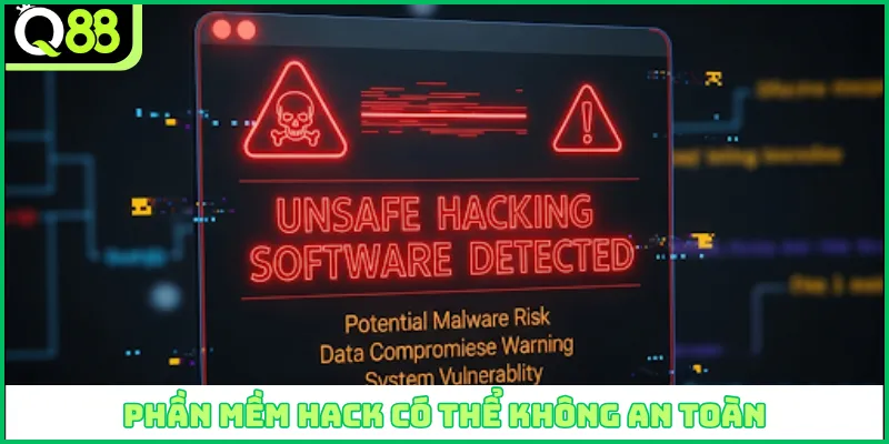 Phần mềm hack có thể không an toàn